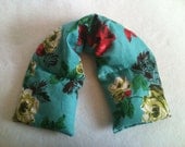 Hot Cold Therapy Wrap / Unscented Flaxseed - English Roses