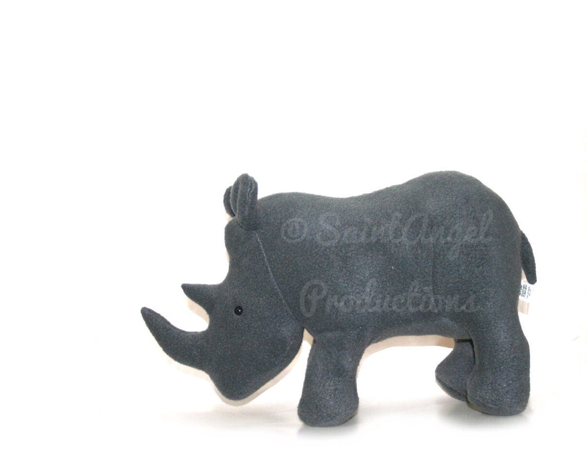 Stuffed Rhinoceros Plush, Mama Size