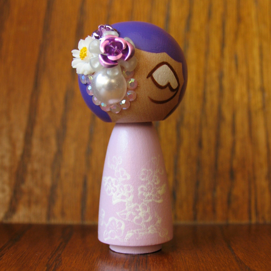 Kokeshi Doll 59 Petunia