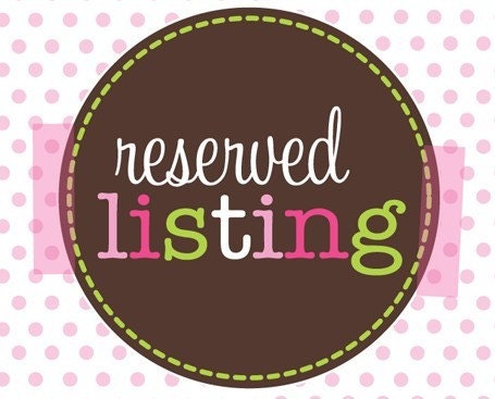 Private Listing for Nell Heflin - Hold for 5 French Blue