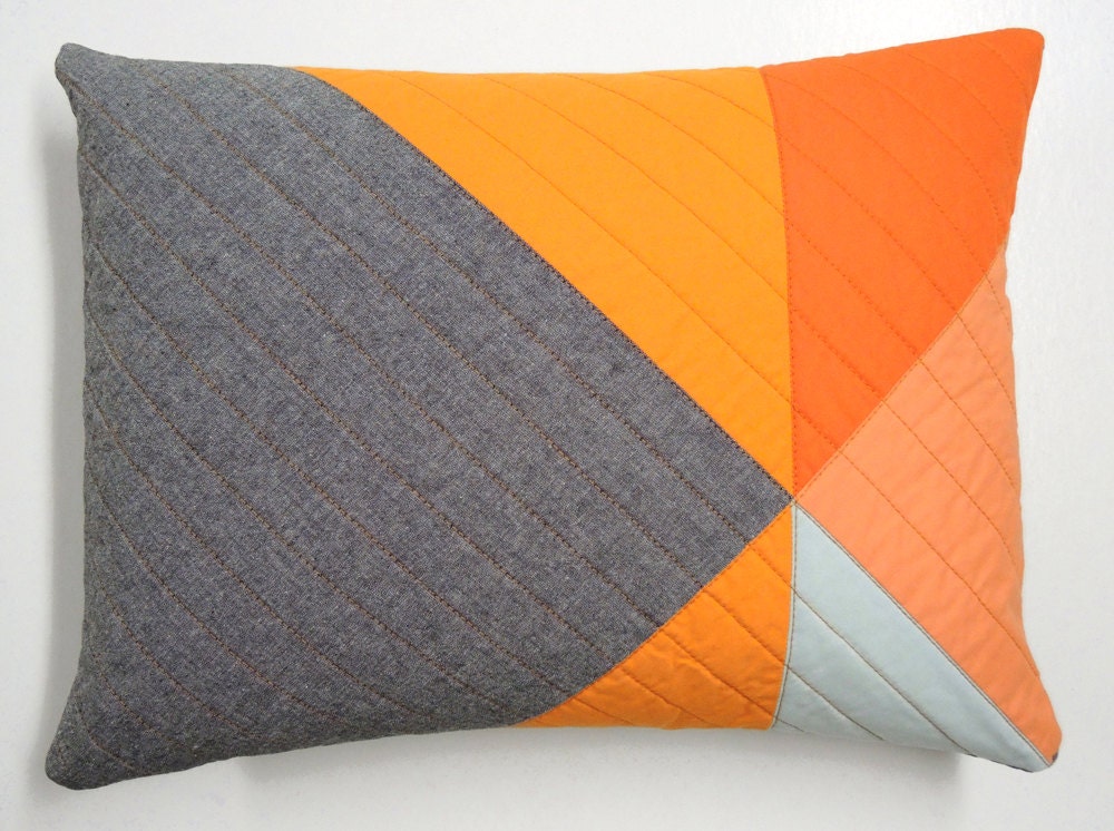 Modern Decorative Lumbar Pillow - Pinwheel (B)