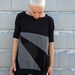 Women t shirt/ top/ cotton jersey/short sleeve/loose fit shirt