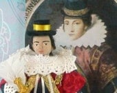 Pocahontas Doll Historical Portrait Inspired Art Doll Miniature
