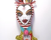 Handmade Art Doll (Bunniculaura)