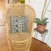 Vintage Rattan Chair Pillow Not Included REDUCED