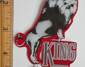 Vintage Tin Lion Pendant