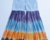 Colorific -Upcycled Flare Leg Gypsy Jeans