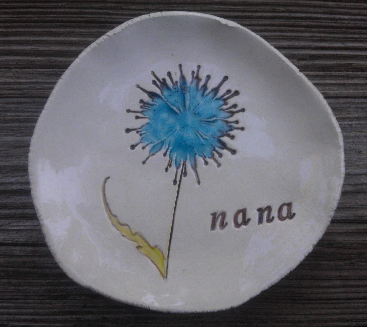 In stock - Dandelion Dish for nana