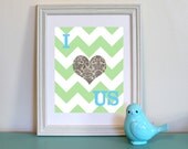 I LOVE US Digital Print