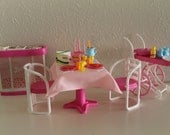 Vintage Barbie Dinner For Two Playset