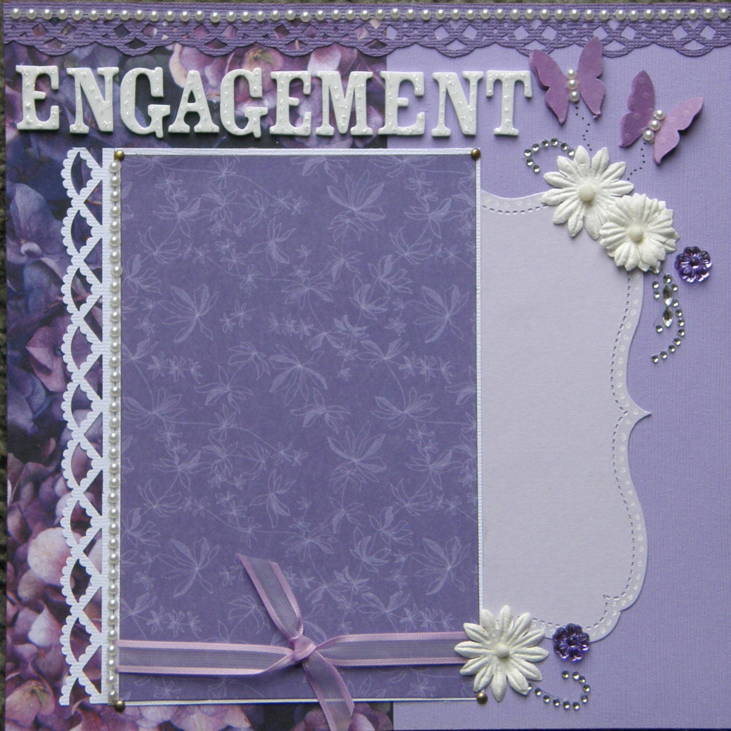Sale Pre-made Bridal Wedding Twenty  8x8 scrapbook pages pre-made one of a kind