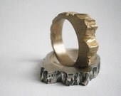 bronze wooden ring