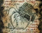 BRIDE of YOG SOTHOTH  cthulhu larp Necronomicon Fragment occult horror lovecraft monster