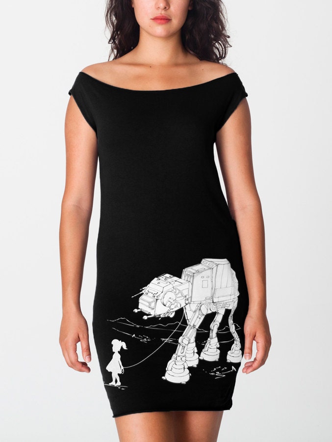 My Star Wars AT-AT Pet - American Apparel T Dress ( Star Wars ATAT Dress )