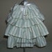 Small Striped Ruffles Harness Dog Dress Yorkie Poodle Chihuahua Small Dog