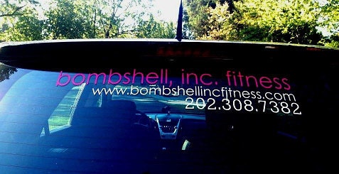 Custom Car Decals for Window  Your Logo Personalized made to order decals Vehicle Stickers Advertise your Business