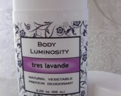 Tres Lavande Lavender Scented Vegan Natural Deodorant