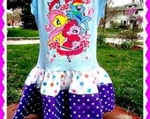 My Little Pony rainbow dash Flutteryshy pinkie pie custom boutique graphic tee dress twirl party 2 3 4 5