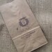 Lion Zoo Animal Circus Safari Jungle Personalized Kraft Paper Party Favor Treat Bags - Set of 10 - Item KP1062