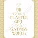Flapper Girl in a Gatsby World Jazz Age Roaring Twenties Deco 8 x 10 Print