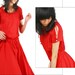 Be beautiful like summer flowers - ethereal linen dress (Q3112)