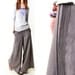 Moon forgot - linen skirt pants (K1206b)