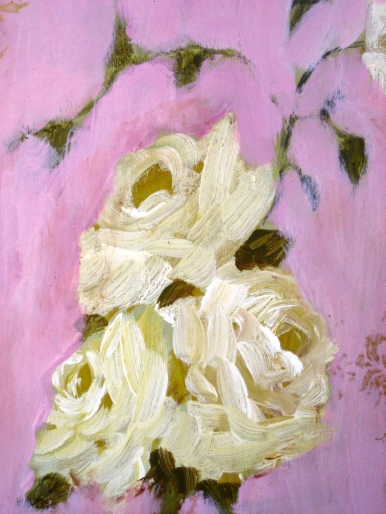 Soft pink with white roses 2