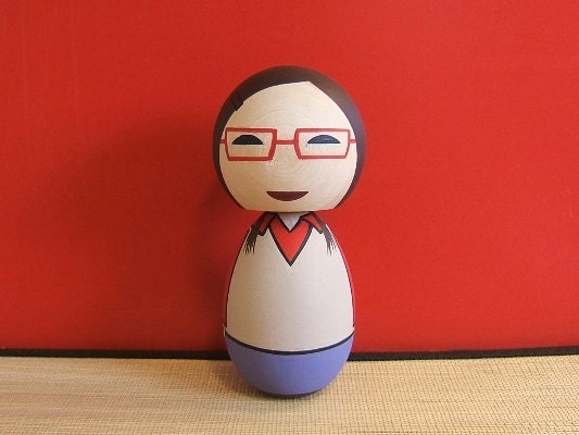 Kokeshi Doll Big Bang Theory Amy Farrah Fowler