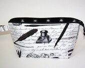 Raven Sock  Wedge Bag