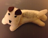 Cute doggy brooch pin