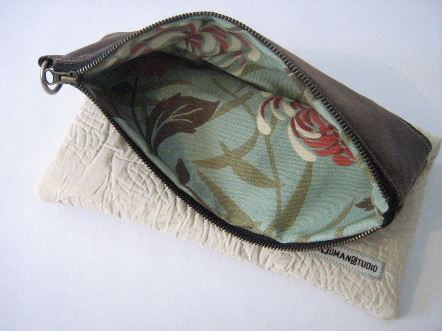 Fold-Over Clutch, Evening Bag, Zipper Purse, iPad Bag