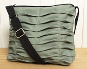 Slate Gray Crossbody Bag Sling Style Grey Purse