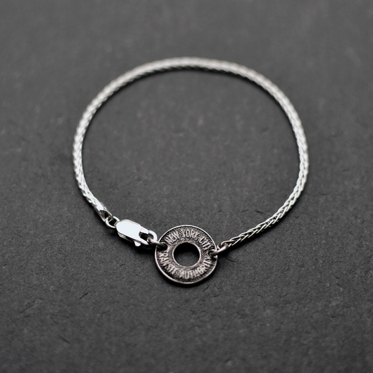 New York Transit Mini Token Bracelet