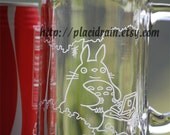 TOTORO with Laptop Fanart Mug (-15.5 oz.-)