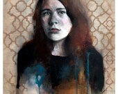 figurative portrait 8x10 art print
