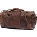 Piano Brown leather Duffel Bag