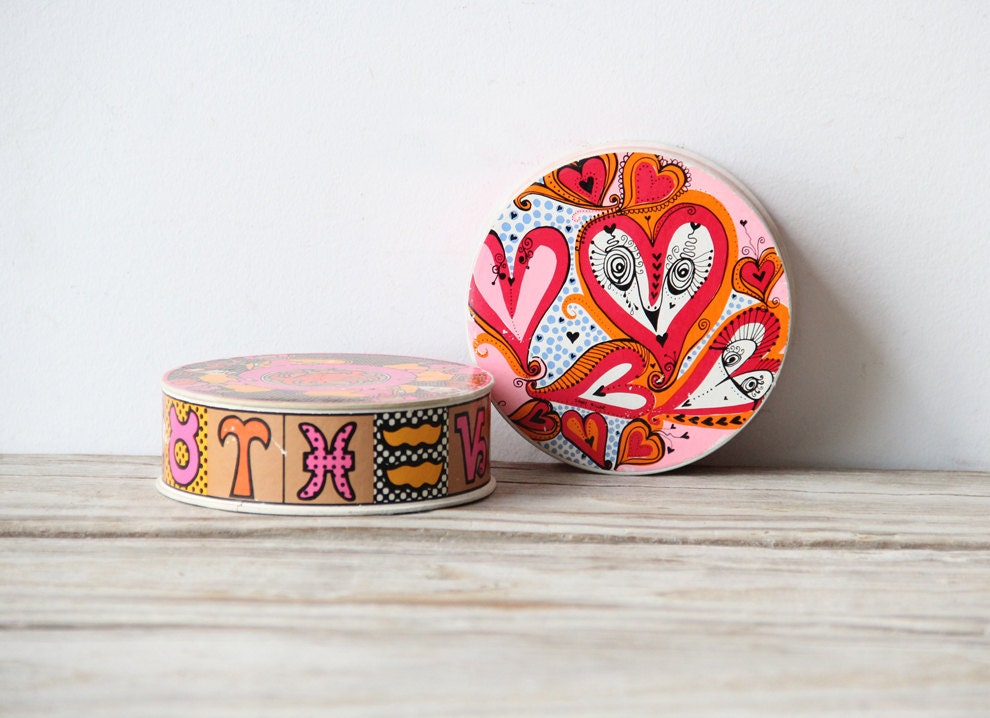 Sandy Miller Round Thingie Puzzle LOVE 1968