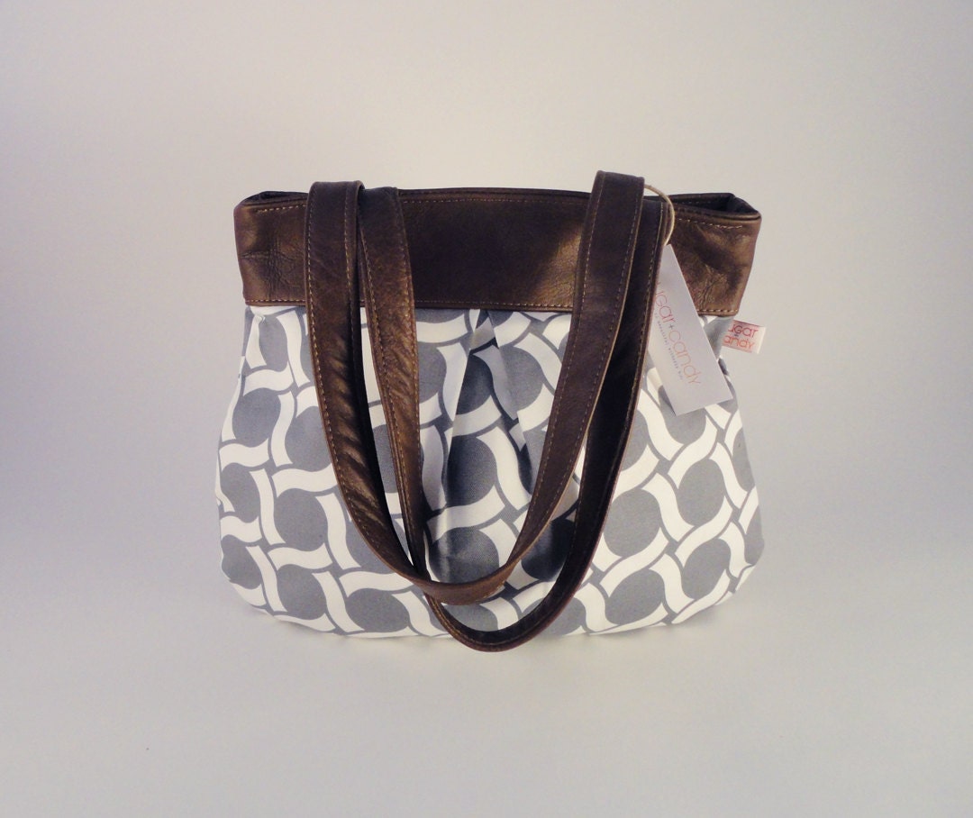 Shoulder Purse with Leather - the Leather Swing Bag