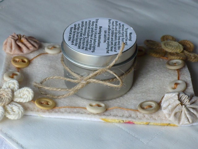Aromatherapy Beeswax Candle Set - 2 oz Emergency Candle Set by Jeanpatchbymk