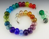 a custom lampwork hollow bead    you pick the color