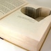 Wedding - Vintage Hollow Book Safe with Heart - Voice of the Heart