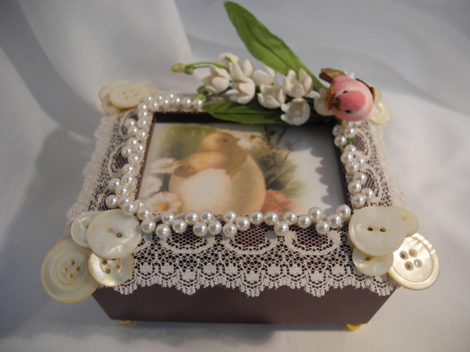 Upcycled Musical Jewelry Box