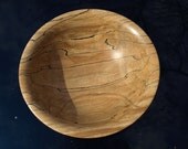 Spalted Maple wood bowl
