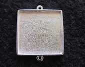 Patera 1 1/4 inch Square Pendant