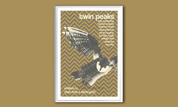 Twin Peaks 12x18 inches poster print