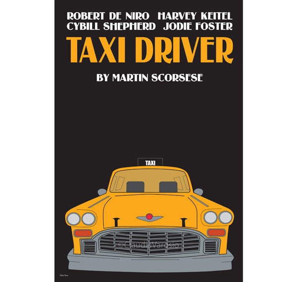 Taxi Driver 12x18 inches movie poster
