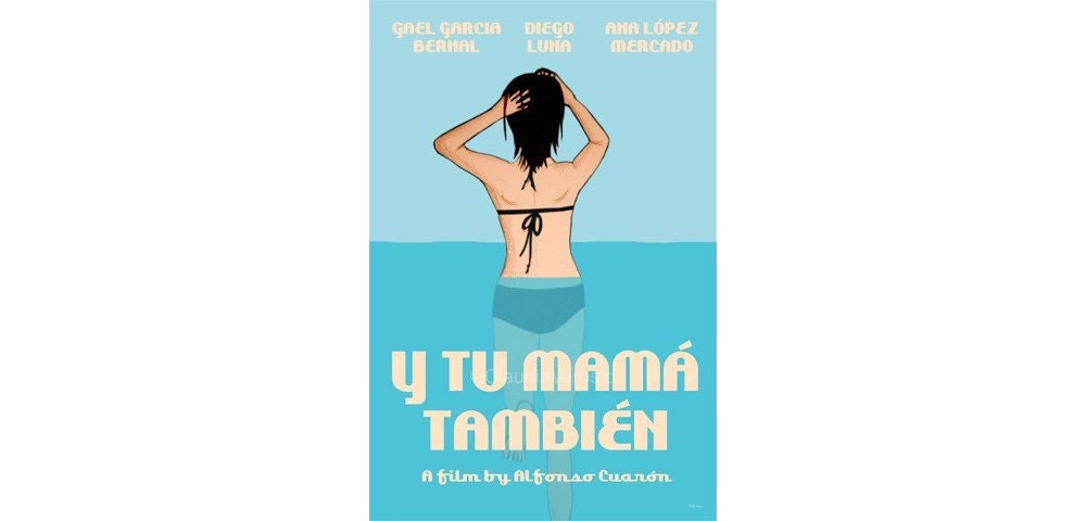 Y tu mama tambien 12x18 inches movie poster