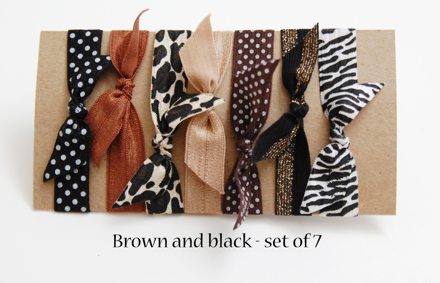 Hair Ties - set of 7