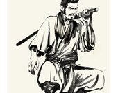 SEVEN SAMURAI print "Toshiro Mifune"