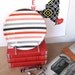 ON SALE Dessert Plate in Capri Stripe